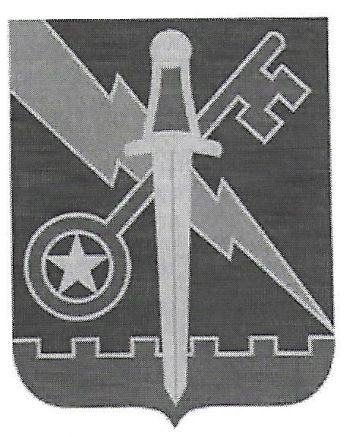 Coat of arms (crest) of Special Troops Battalion, 4th Brigade, 1st Cavalry Division, US Army