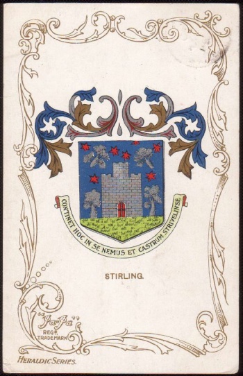 Coat of arms (crest) of Stirling (Scotland)