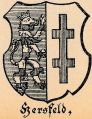 Wappen von Hersfeld/ Arms of Hersfeld