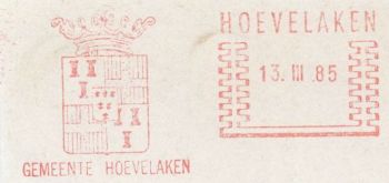 Wapen van Hoevelaken/Coat of arms (crest) of Hoevelaken
