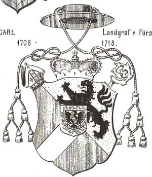 Arms of Philipp Karl Landgraf von Fürstenberg