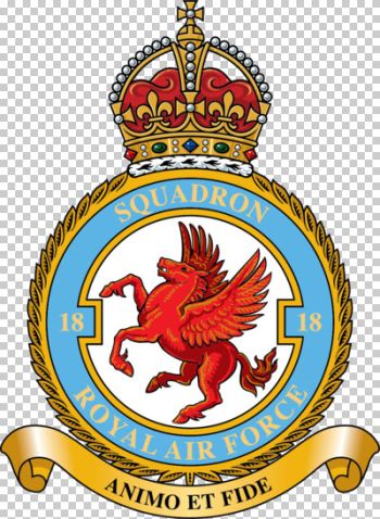 Coat of arms (crest) of No 18 Squadron, Royal Air Force