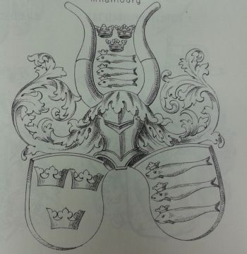 Coat of arms (crest) of Scania travellers of Hamburg