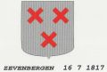Wapen van Zevenbergen/Coat of arms (crest) of Zevenbergen
