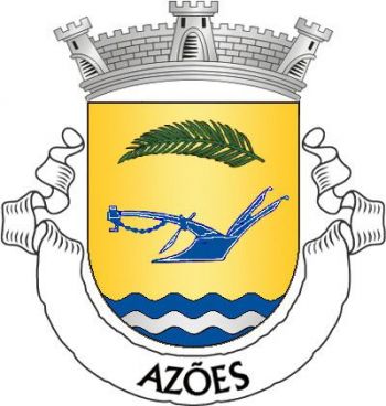 Brasão de Azões/Arms (crest) of Azões