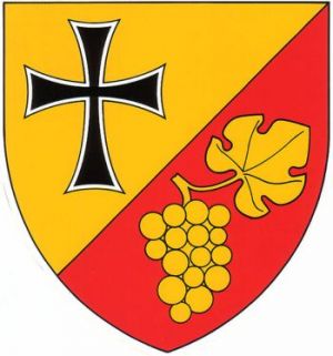 Wappen von Palterndorf-Dobermannsdorf/Arms (crest) of Palterndorf-Dobermannsdorf