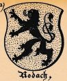 Wappen von Rodach/ Arms of Rodach