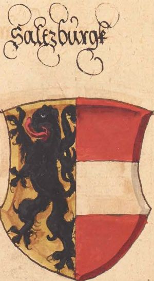 Wappen von Salzburg (State)/Coat of arms (crest) of Salzburg (State)