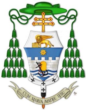 Arms (crest) of Franscesco Moraglia