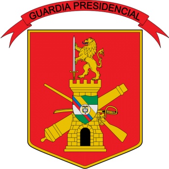 Coat of arms (crest) of the Presidental Guard Battalion, Colombian Army