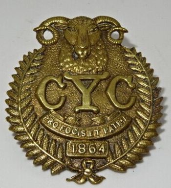 Coat of arms (crest) of the 1st Mounted Rifles (Canterbury Yeomanry Cavalry), New Zealand