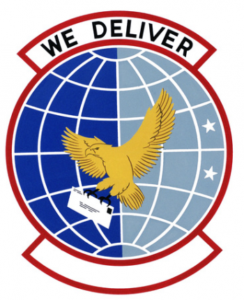 Coat of arms (crest) of the 4401st Air Postal Squadron, US Air Force