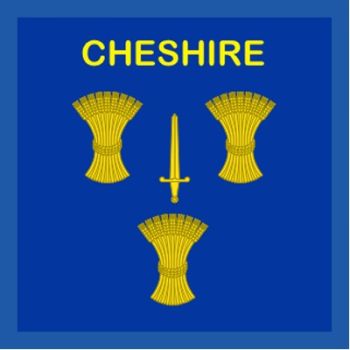 Coat of arms (crest) of the Cheshire Army Cadet Force, United Kingdom