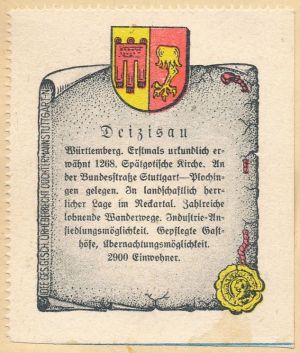 Wappen von Deizisau/Coat of arms (crest) of Deizisau