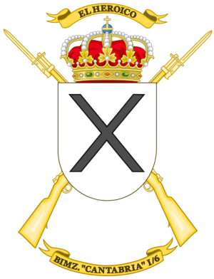 Mechanized Infantry Battalion Cantabria I-6, Spanish Army.png