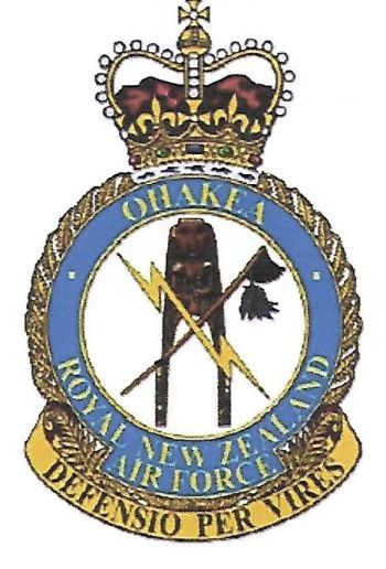 Coat of arms (crest) of RNZAF Base Ohakea