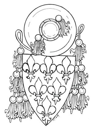 Arms (crest) of Odoardo Farnese