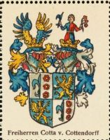 Wappen Freiherren Cotta von Cottendorff