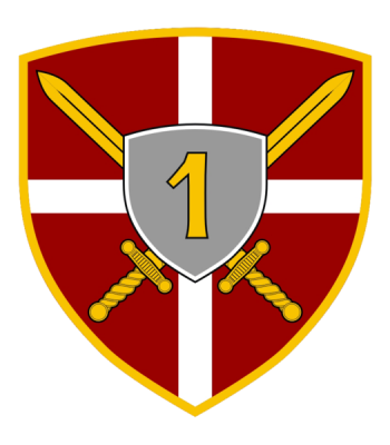 Coat of arms (crest) of the 1st Land Forces Brigade, Serbian Army