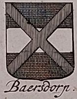 Wapen van Baarsdorp/Arms (crest) of Baarsdorp