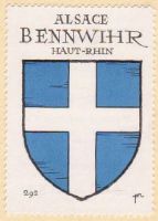 Blason de Bennwihr/Arms (crest) of Bennwihr