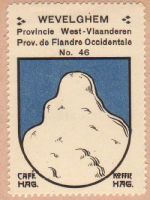 Wapen van Wevelgem/Arms (crest) of Wevelgem