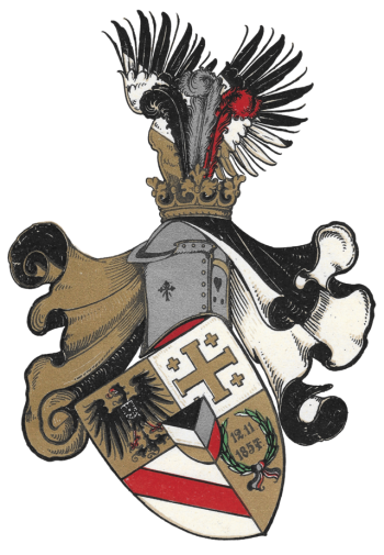 Coat of arms (crest) of Wingolfsverbindung Argentina zu Straßburg