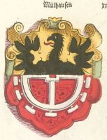 Wappen von Mühlhausen/Arms (crest) of Mühlhausen