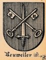 Wappen von Neuweiler im Elsass/ Arms of Neuweiler im Elsass
