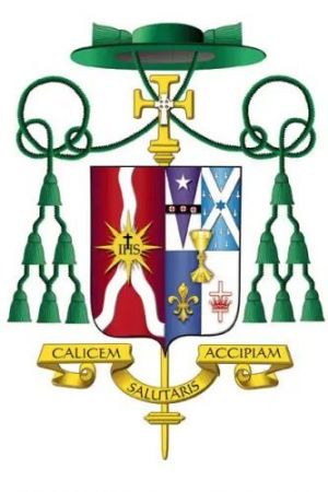 Arms (crest) of Francis Ignatius Malone