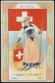 Arms, Flags and Types of Nations trade card Natrogat Schweiz