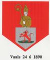 Wapen van Vaals/Coat of arms (crest) of Vaals