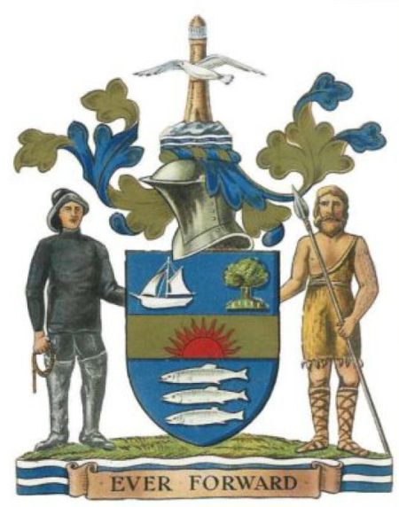 Coat of arms (crest) of Weston-super-Mare