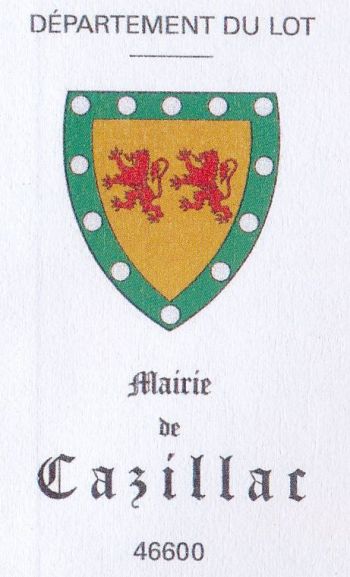 Blason de Cazillac/Coat of arms (crest) of {{PAGENAME