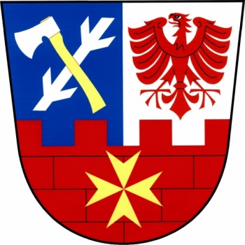 Arms (crest) of Kladruby (Rokycany)