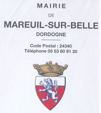 Blason de Mareuil (Dordogne)