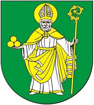 Coat of arms (crest) of Mikołajki Pomorskie