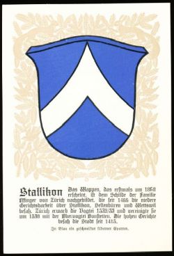 Wappen von/Blason de Stallikon