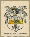 Wappen von Mahardja von Kapurthala