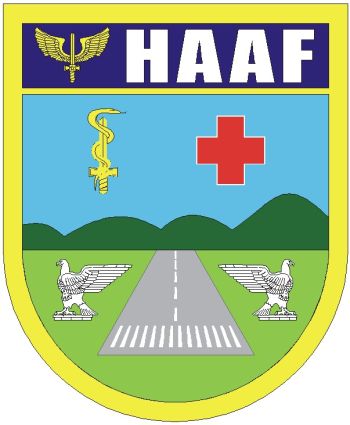 Coat of arms (crest) of the Afonsos Aeronauctical Hospital, Brazilian Air Force