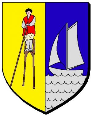 Blason de Léon (Landes)/Coat of arms (crest) of {{PAGENAME