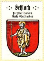 Wappen von Sesslach/Arms (crest) of Sesslach