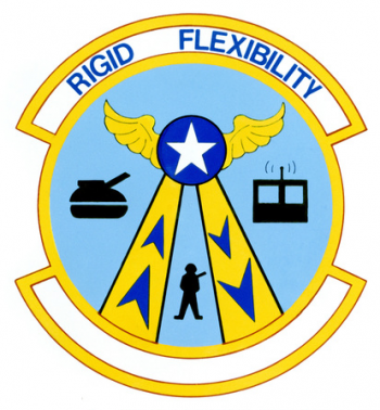 Coat of arms (crest) of the 463rd Airlift Control Squadron, US Air Force