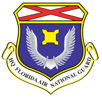 Coat of arms (crest) of the Florida Air National Guard, US