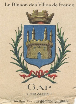Blason de Gap/Coat of arms (crest) of {{PAGENAME