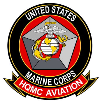 Coat of arms (crest) of the Headquarters Marine Corps Aviation, USMC