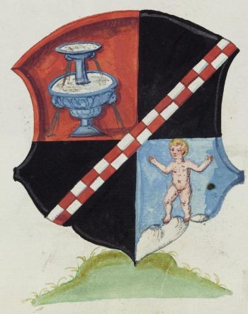 Arms (crest) of Abbey of Königsbronn