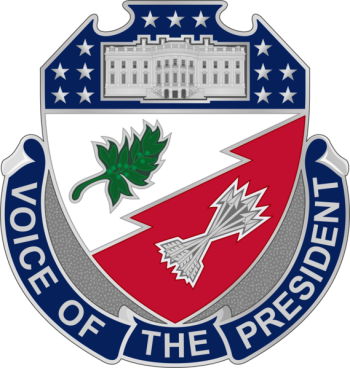Coat of arms (crest) of White House Communications Agency Army Element, US Army
