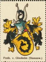Wappen Freiherren von Ginsheim