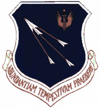 Coat of arms (crest) of the 4505thAir Refueling Wing, US Air Force